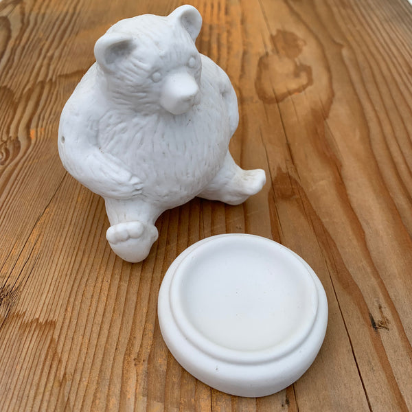 Biskuit Porzellan Bär von Villeroy und Boch