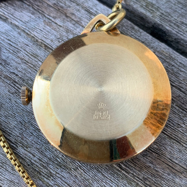 Taschenuhr Frackuhr 14 Kt 585