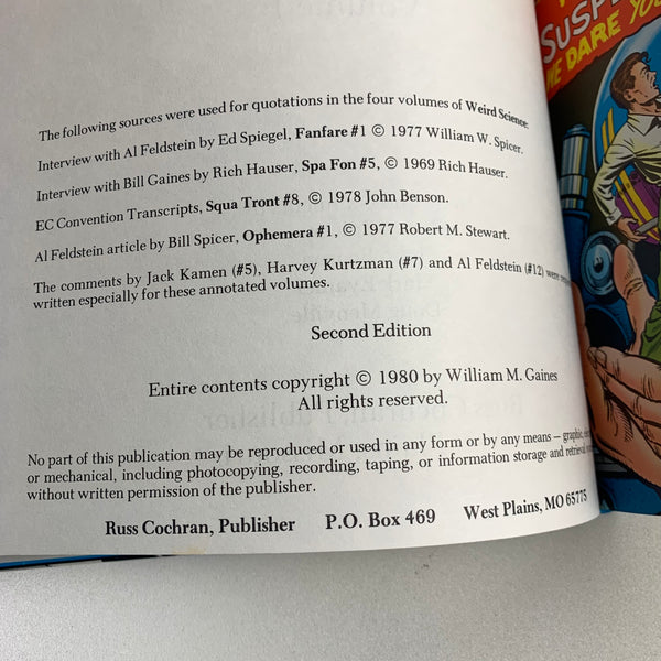 EC Comic Weird Science Volume 1-4 with Slipcase
