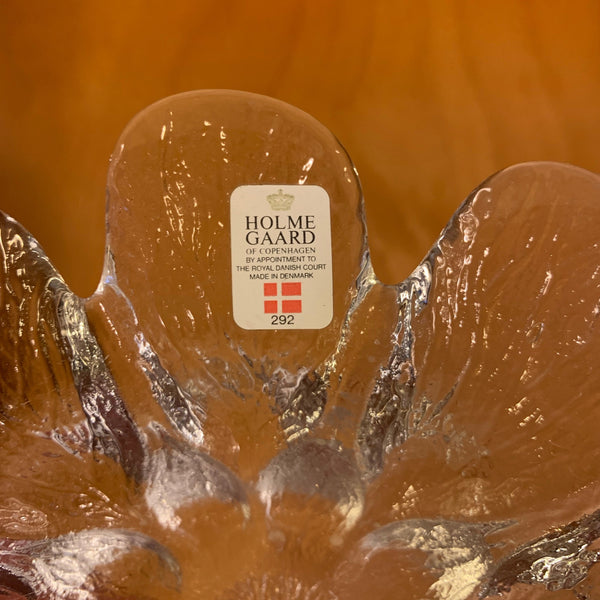 Glasschale Holmegaard Glas Schale von Sidse Werner