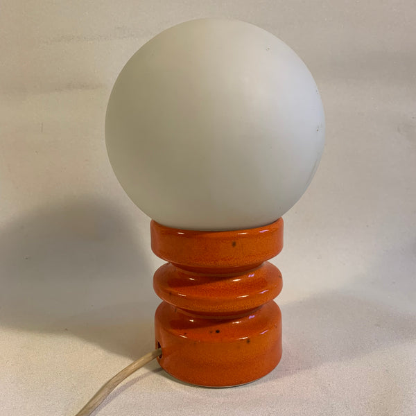 Orange Keramik Lampe 550 / 10