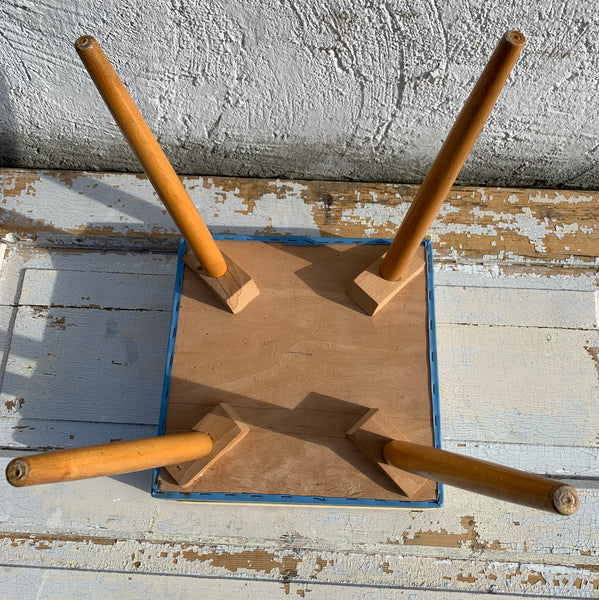 Mid Century Hocker aufklappbar