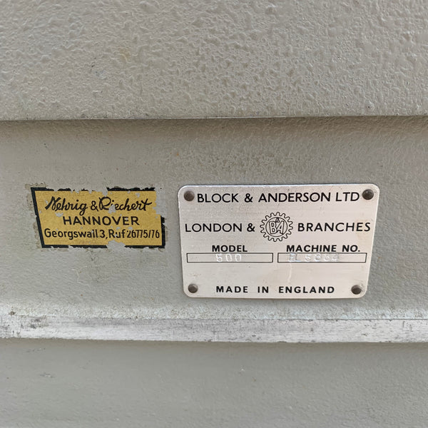 50er Jahre elektrischer Brieföffner von Bandamail