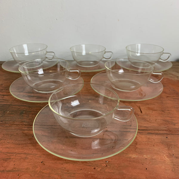 6 Bauhaus Teetassen von Wilhelm Wagenfeld