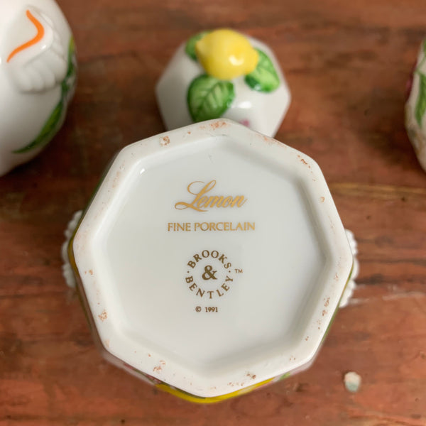 12 Marmeladen Töpfe von Lenox Fine Porcelain