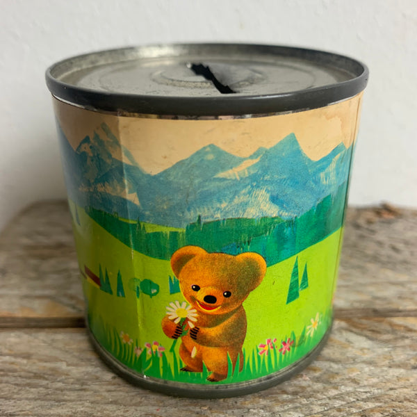 Seltene Spardose von Bärenmarke
