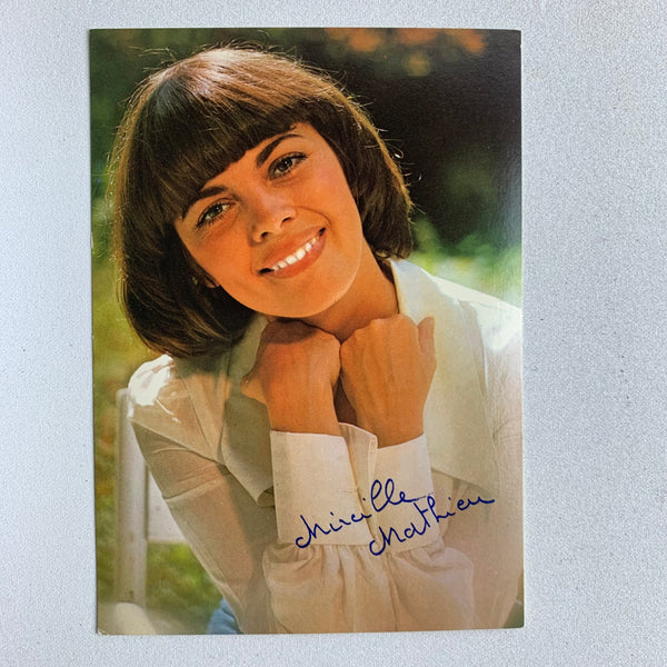 Autogramm Mireille Mathieu