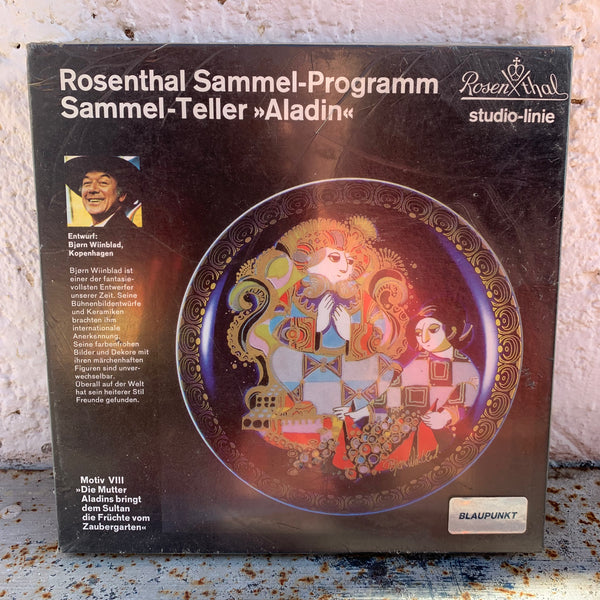 Sammelteller Aladin VIII von Björn Wiinblad für Rosenthal