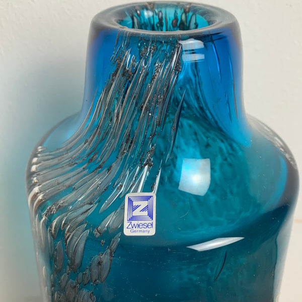 Vintage Vase von Schott Zwiesel Entwurf Heinrich Löffelhardt