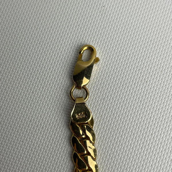 Edle Panzerkette mit Panzerarmband für die Dame