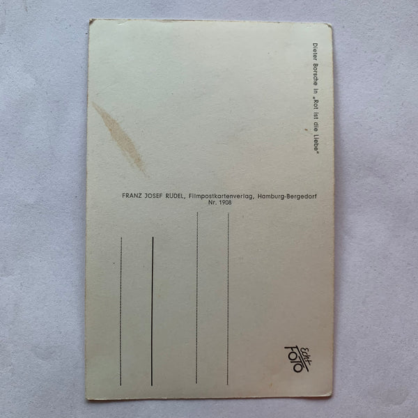 Autogramm Dieter Borsche