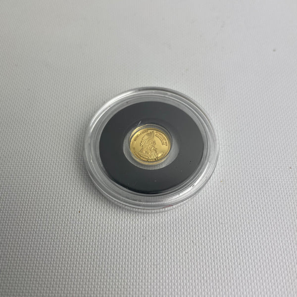 1 Gold Dollar Münze Indian Head Königin Elisabeth II.