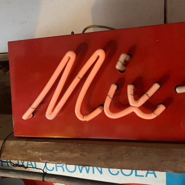 Vintage Neon Reklame Schild Mix Laden