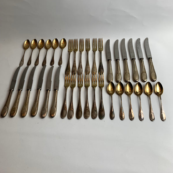 36 Teile Dessertbesteck / Obstbesteck von Wilkens 800er Silber