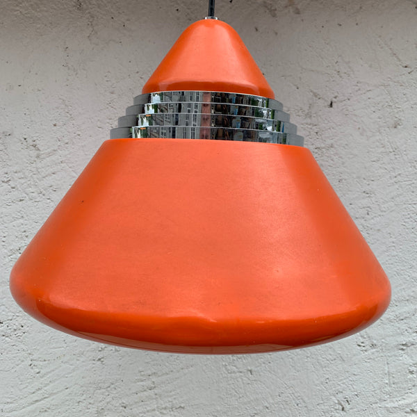 Space Age Hängelampe von Alfred Kalthoff für Staff