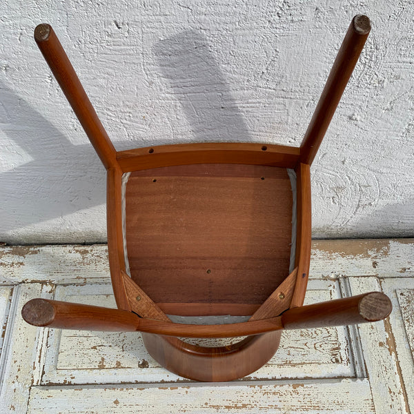 4 dänische Teakholz Stühle Morten von Niels Koefoed für Koefoed Hornslet