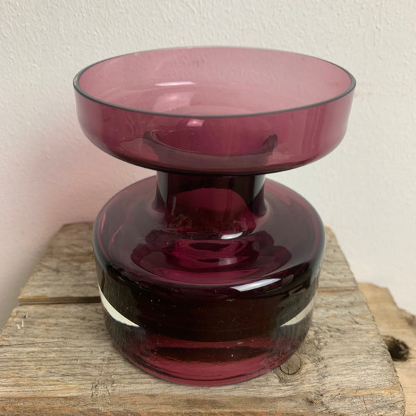 Vintage Design Glas Vase von Glasvasen von Tamara Aladin für Riihimaen Lasi Oy