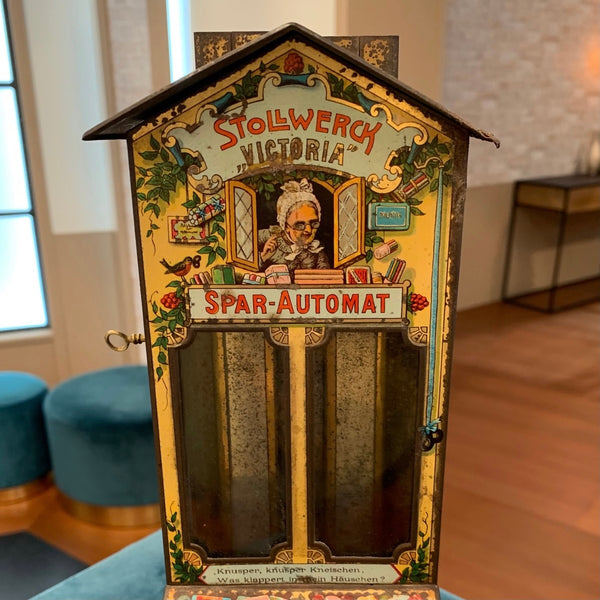 Stollwerck Spar Automaten Victoria von Ludwig Stollwerck