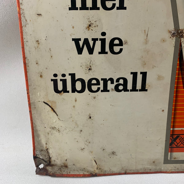 Blechschild Overstolz