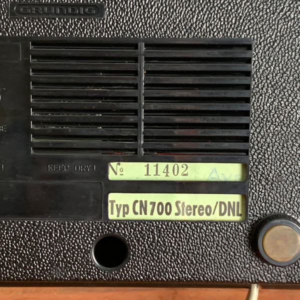 Grundig CN 700 Stereo Kassettenrecorder Automatic