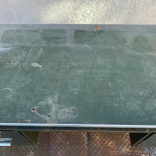 Stahlrohr Schreibtisch RA4 von Mauser