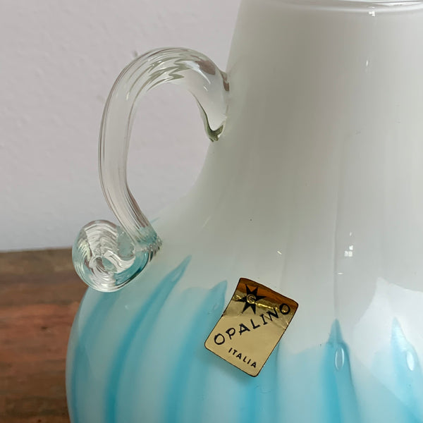 Opaline Florence Vase Vetreria Barieri