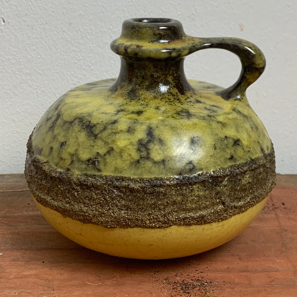 Vintage Keramik Vase GDR Haldensleben 4096