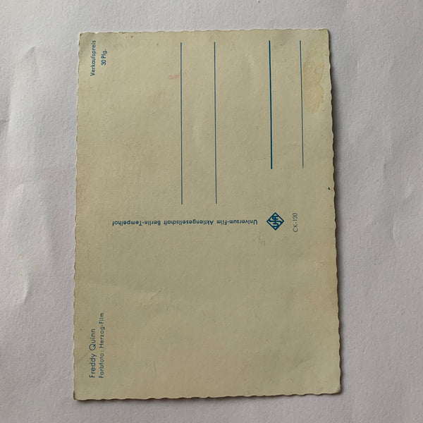 Autogramm Freddy Quinn