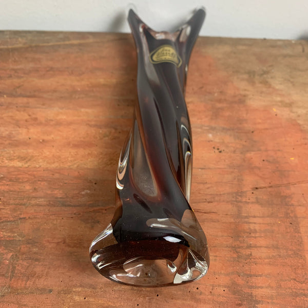 Vintage Lux Glas Vase