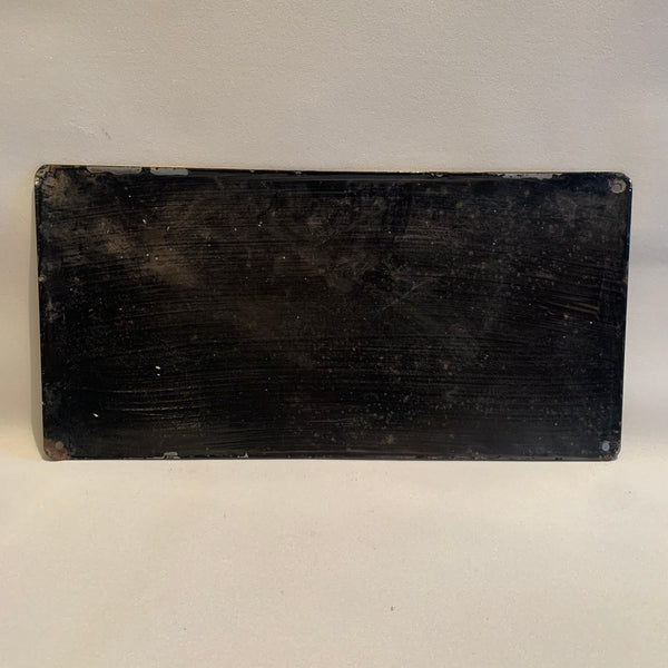 Emaille Schild Postwertzeichen