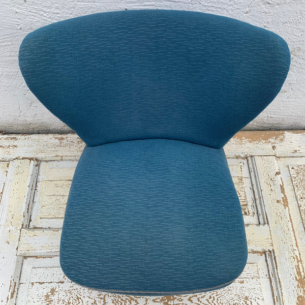 Mid Century Cocktailsessel in blau