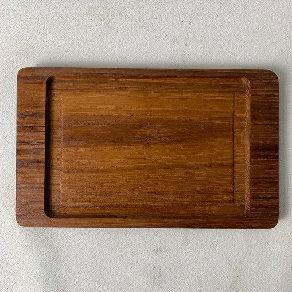 Vintage Mid Century Danish Design Wooden Tray