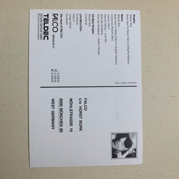 Original Autogramm von Falco
