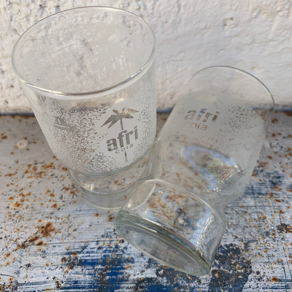 Vintage Afri Cola Gläser