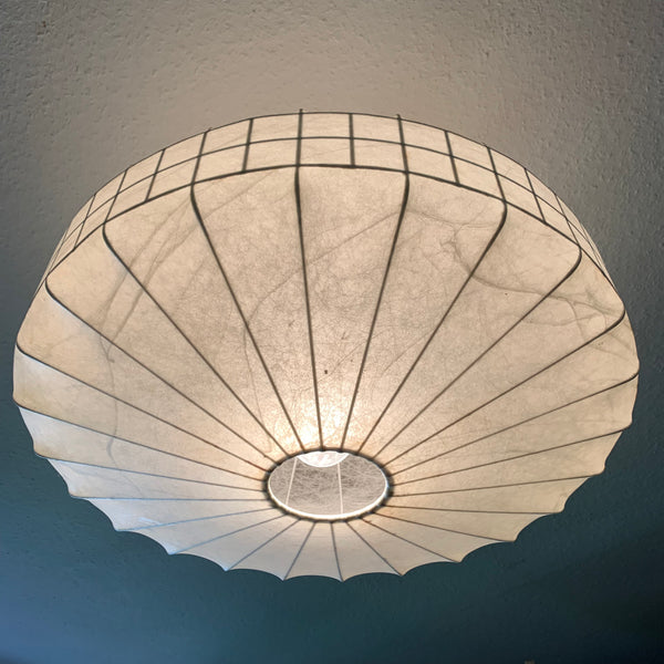 Vintage Cocoon Deckenlampe von Friedel Wauer für Goldkant Leuchten