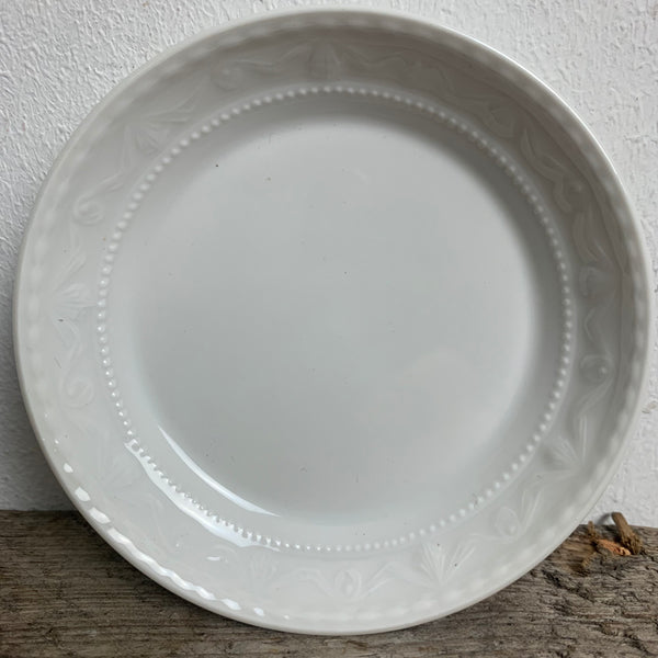 6 Weiße Porzellan Butter / Konfekt Teller Kurland KPM Zeptermarke
