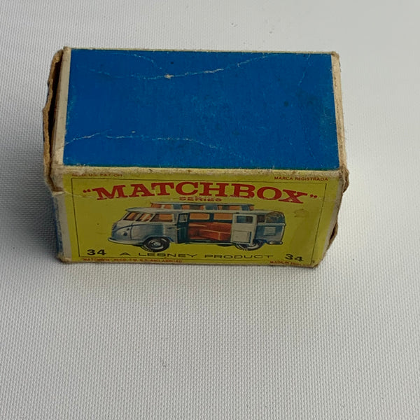 Matchbox Lesney No. 34 Volkswagen Camper mit Originalbox