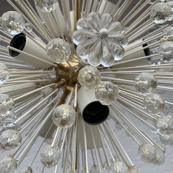 Sputnik oder Snowball Lampe von Emil Stejner für Rupert Nikoll