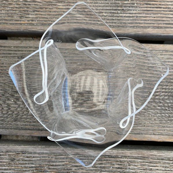 Vintage Acrylglas Vase