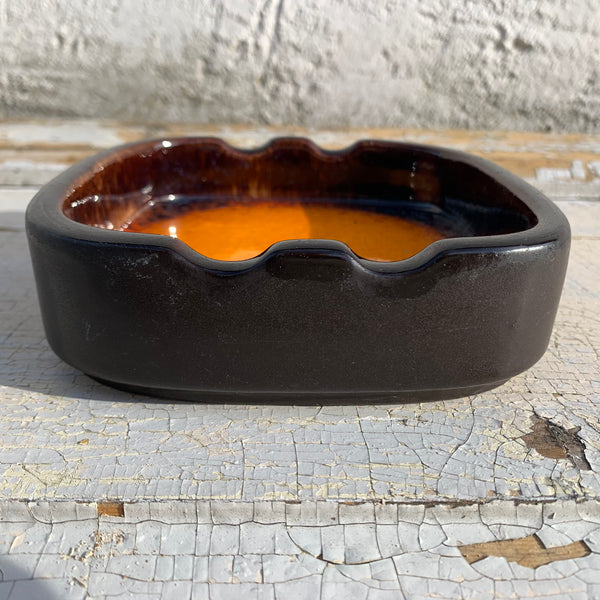 Vintage Fat Lava Keramik Aschenbecher von Jopeko 139/16