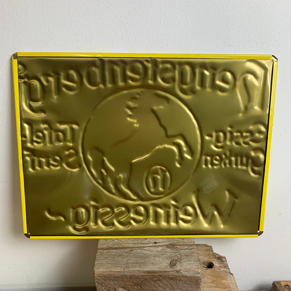 Blechschild Hengstenberg Weinessig