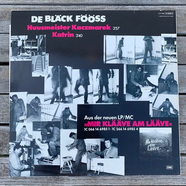 Autogramm und LP De Bläck Fööss Huusmeister Kaczmarek