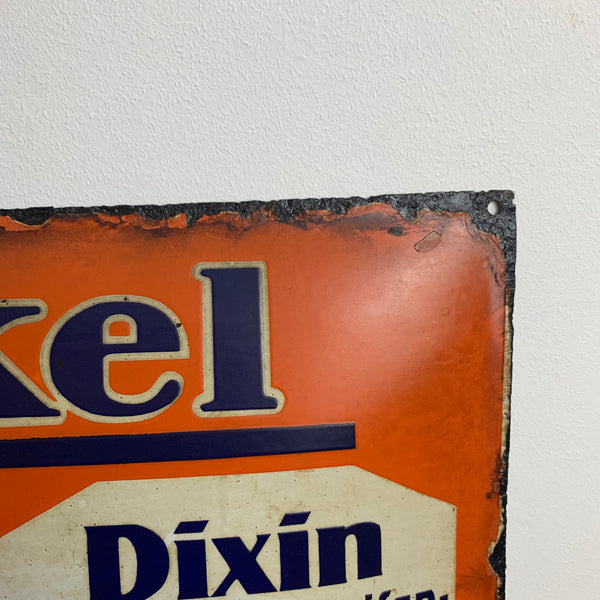 Emaille Schild Henkel Henko Dixin Persil Sil Ata