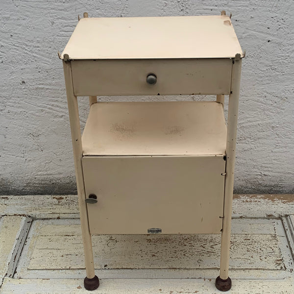 Vintage Metallschrank Arztschrank