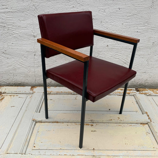 Vintage Stahlrohr Stuhl Fröscher KG