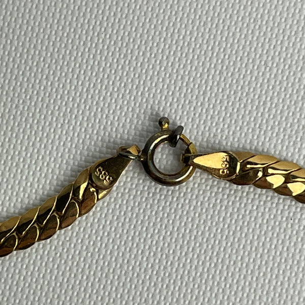 Edle Panzerkette mit Panzerarmband für die Dame
