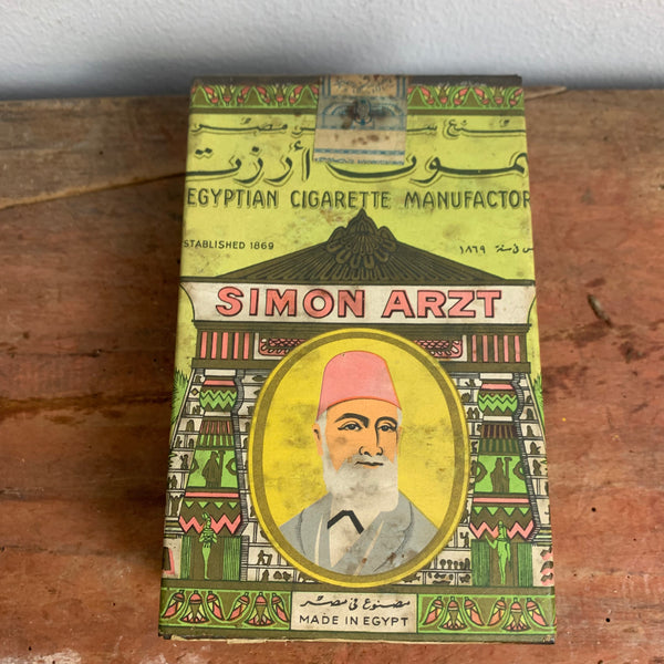 Vintage Zigarren Blechdose Simon Arzt