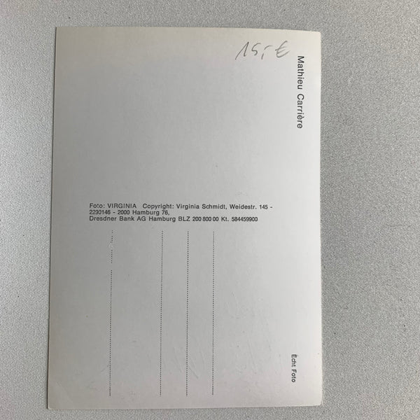 Autogramm Mathieu Carrière