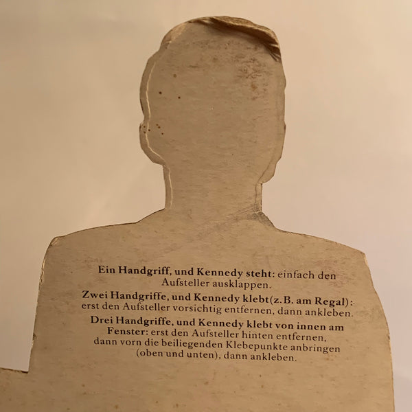 Stern Werbeaufsteller J. F. Kennedy