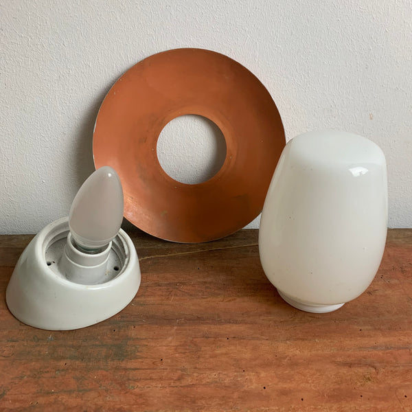Kleine 50er Jahre Wandlampe